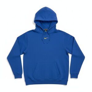 Nike Royal Blue Hoodie with White Swoosh